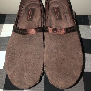 Skechers Memory foam Brown EZ Flex shoes - size 8
